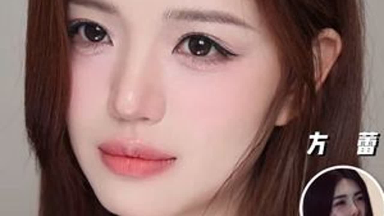 方圆脸、长中庭速学方蕾明艳破碎感妆～ #许我耀眼 #方蕾 #许我耀眼方蕾 #方圆脸 #破碎感