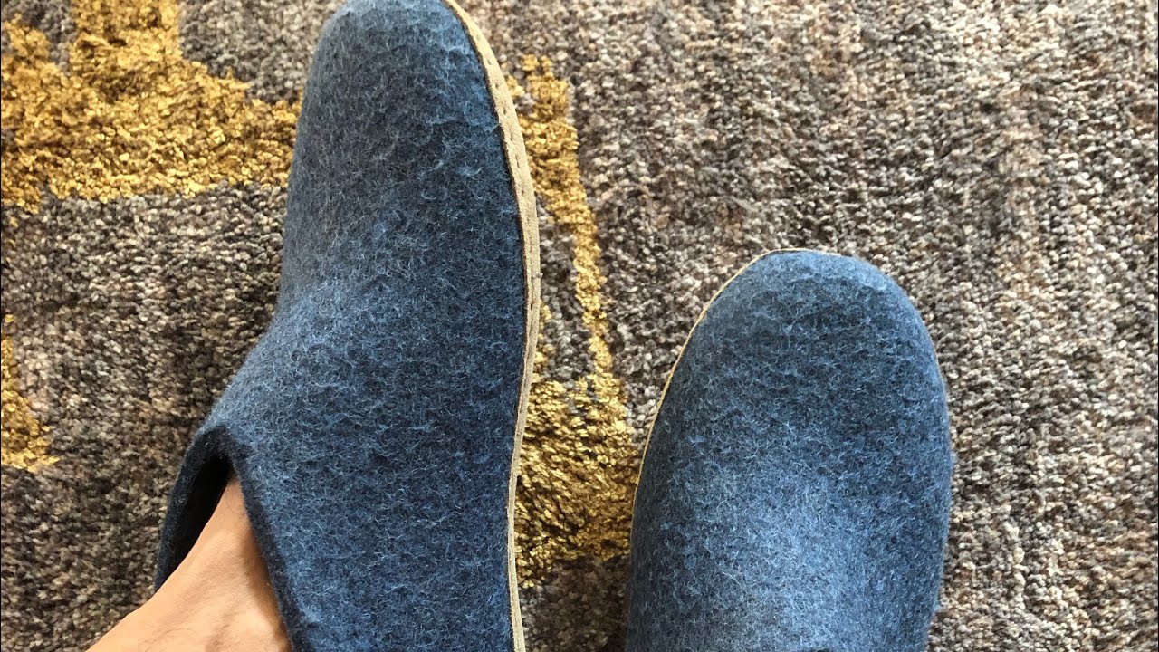 Glerups!  Funny name, serious slippers.