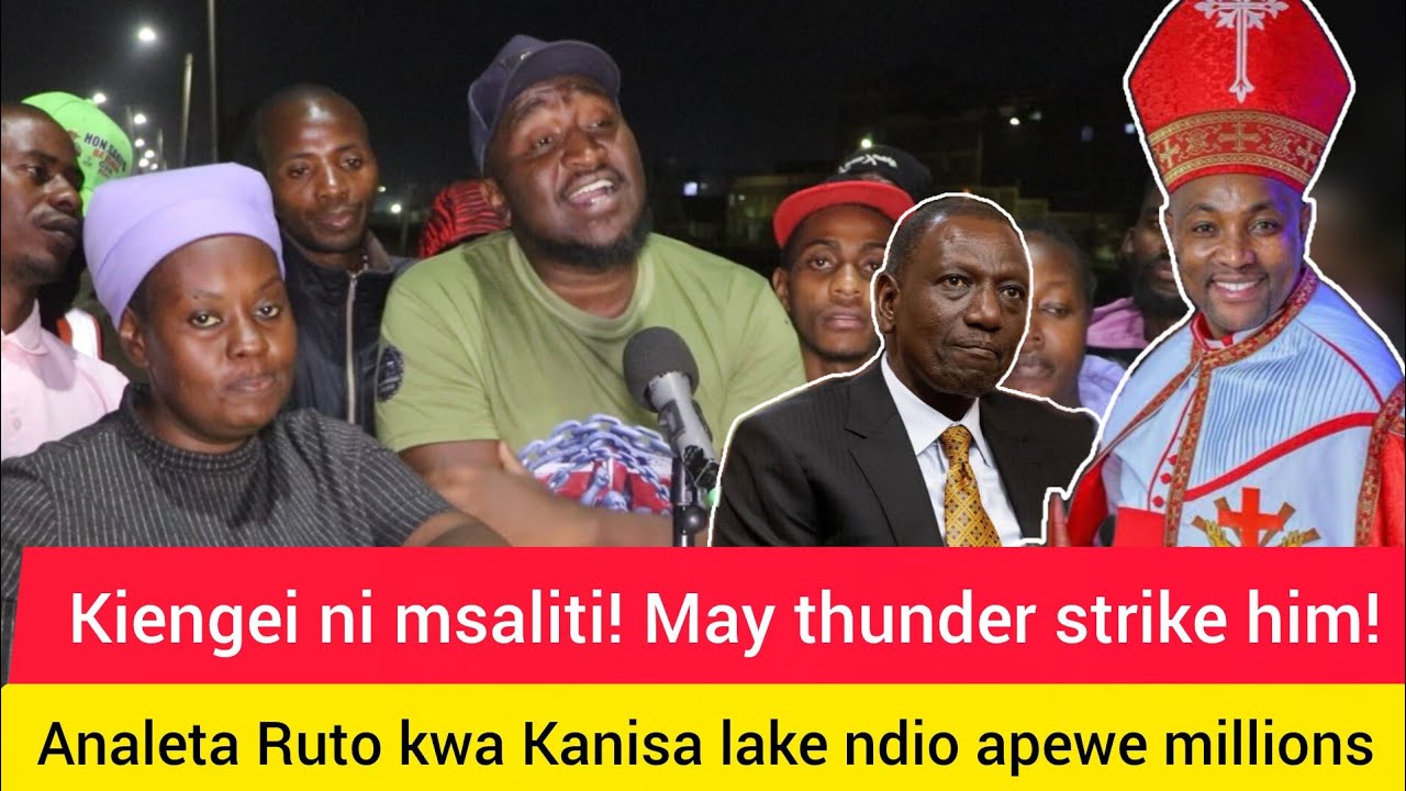 We pray for thunder to strike Bishop Kiengei if Ruto attends his church this Sunday! huyo ni msaliti