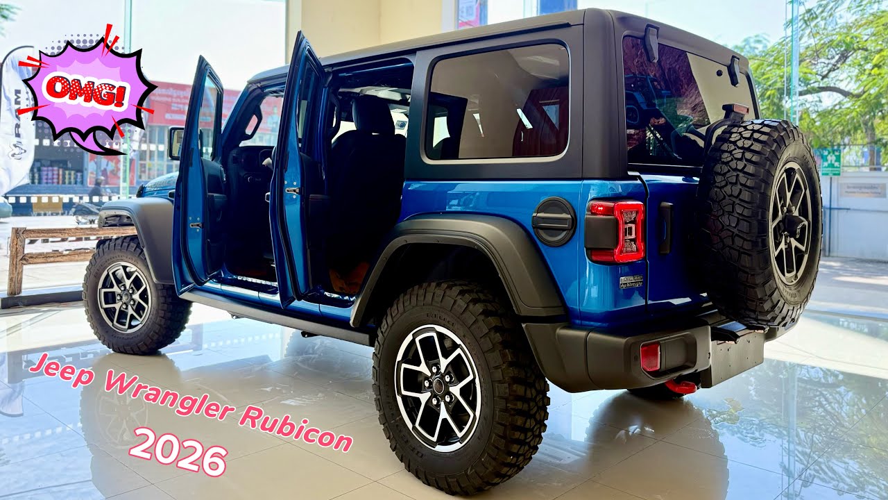 New 2026 Jeep Wrangler Rubicon V6 Best Offroad | In-depth Walkaround - Interior and Exterior