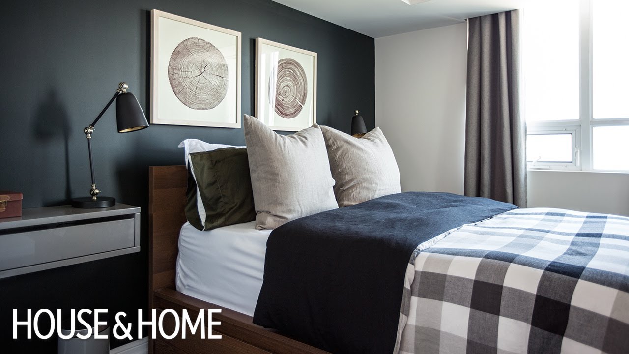 Interior Design &mdash; A Guy's Budget Bedroom Makeover In A Small Rental Apartment