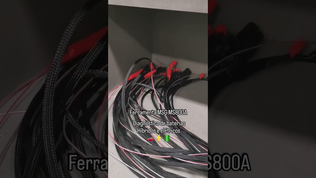 🚗⚡🔋 FERRAMENTA MSG MS800A (PARA BATERIAS DE HÍBRIDOS E ELÉTRICOS) #carros #oficina #veículoelétrico
