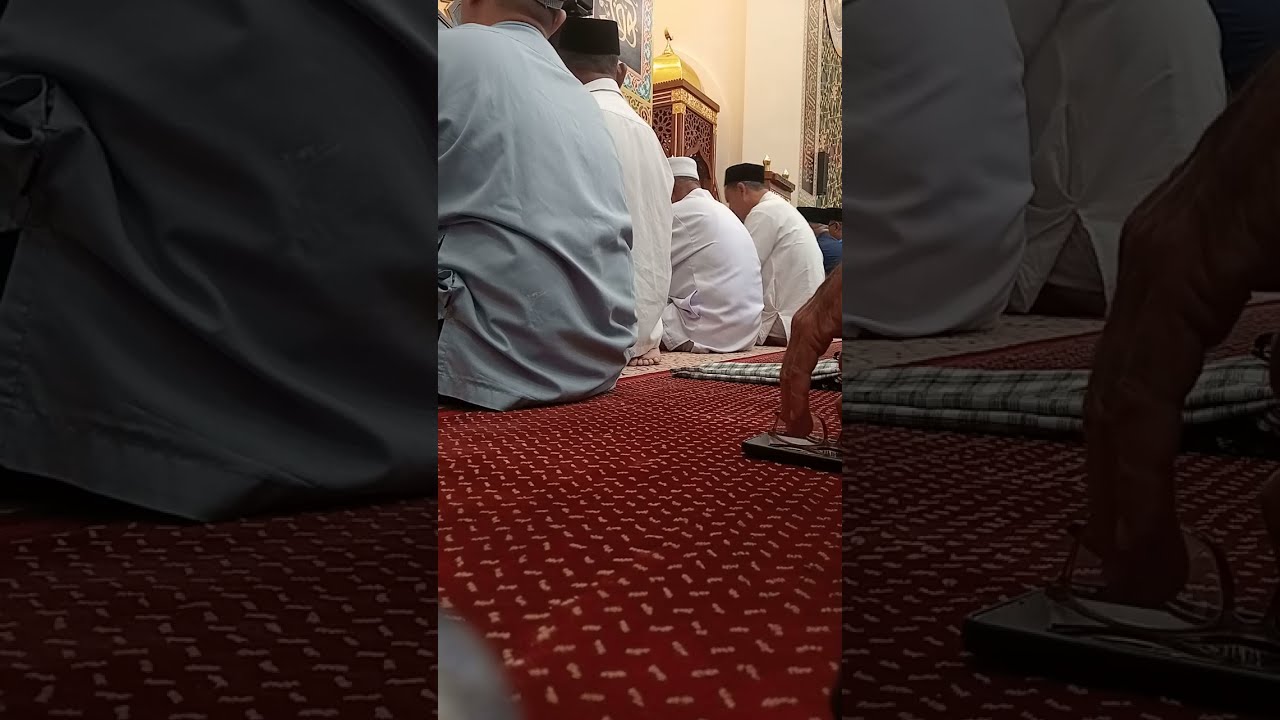 Malam terakhir shalat tarawih di Aceh !! hati para jama'ah menangis terharu 😭