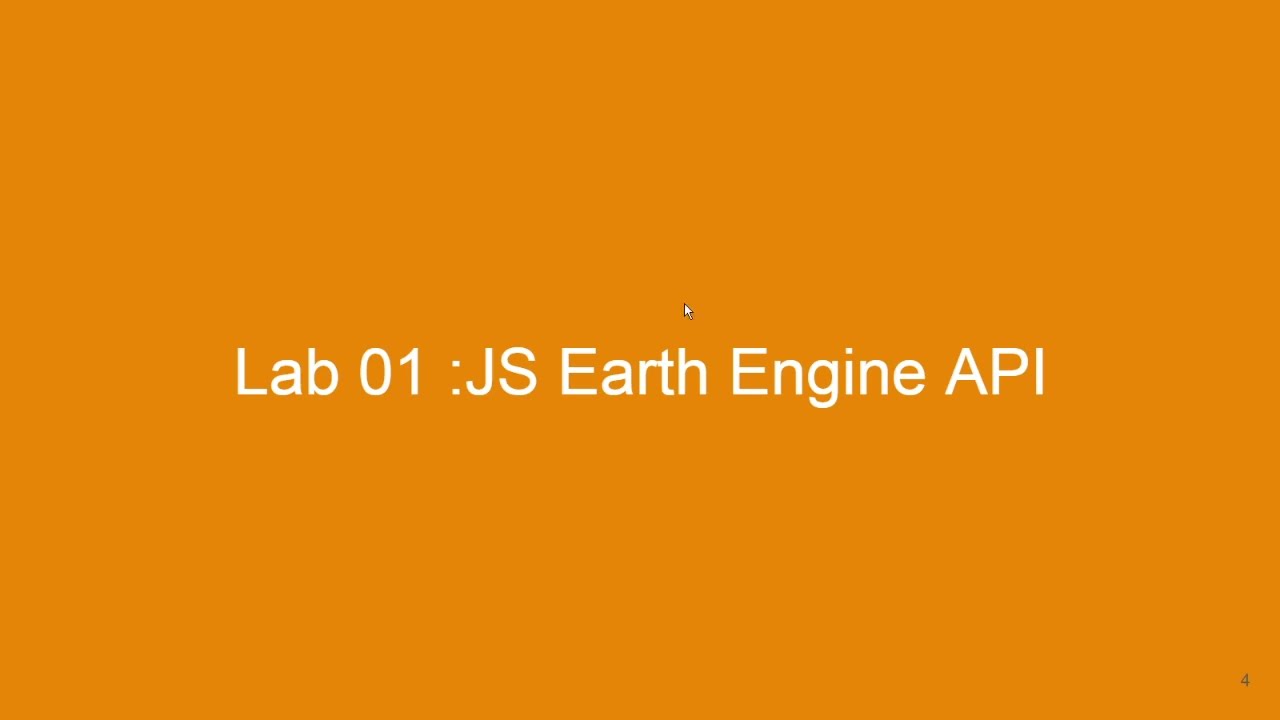 เรียนรู้การใช้งาน Google Earth Engine Lab01 : เริ่มต้นใช้งาน Earth Engine API