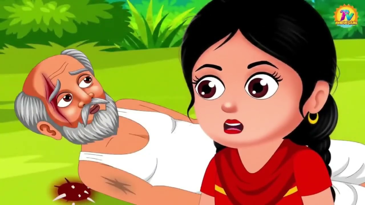 गाँव की छोटी और बहादुर लड़की 