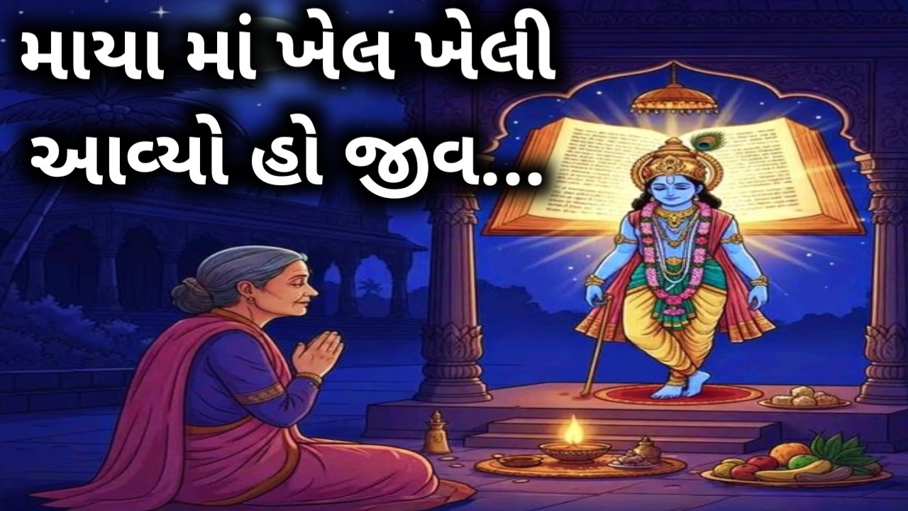 🌺 હો જીવ કયાં રમી આવ્યો  ll  Ho Jiv Kya Rami Avyo🌺( ભજન નિચે લખેલ છે )