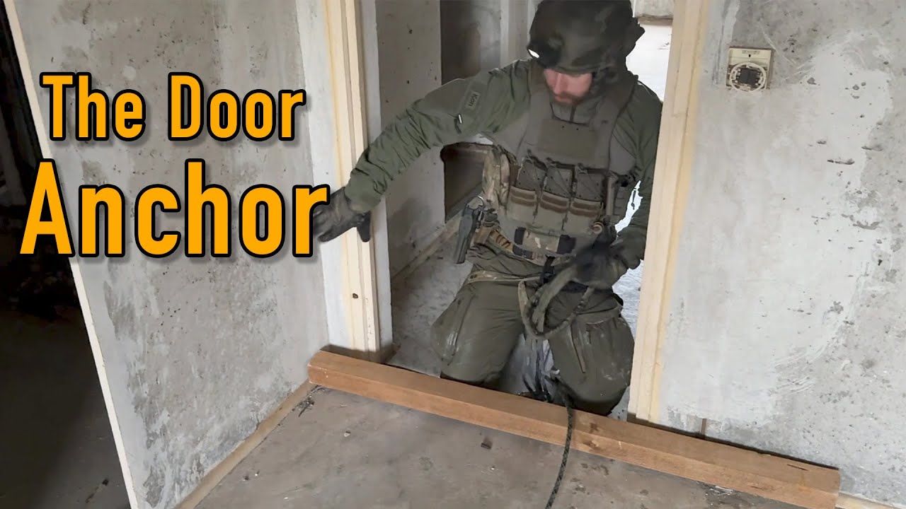 Door Anchor for urban Rappelling
