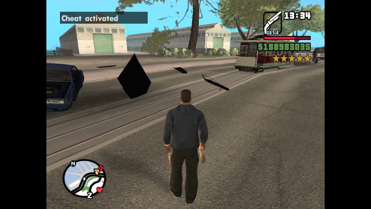 GTA San Andreas   6 Star Rampage on Top of the Trem