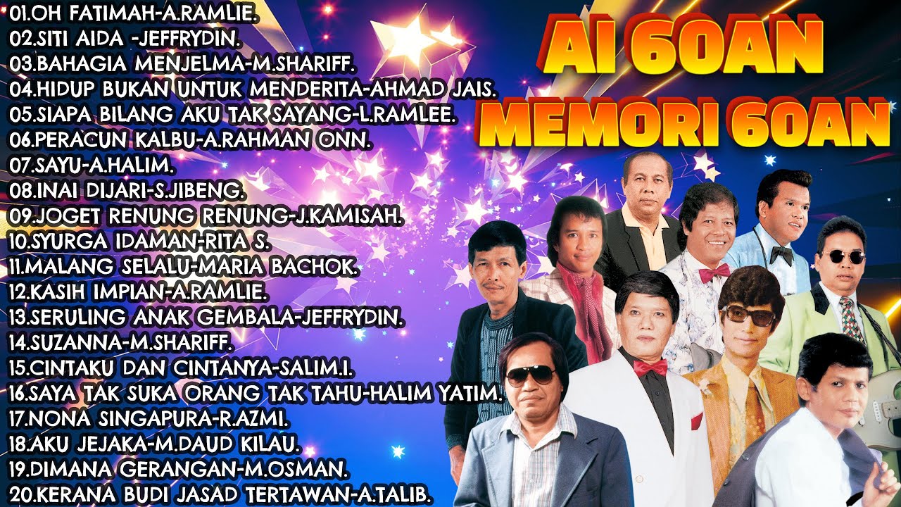 FULL AI 60AN+LIRIK MEMORI 60AN #60an #popyehyeh #ai @pusatmuzikalmutiara
