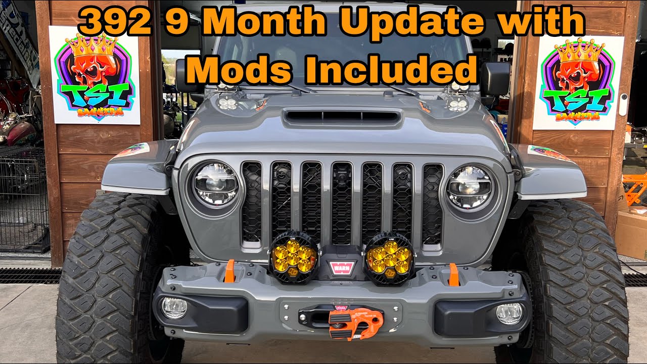 9 Month Update on the Cammed Jeep Wrangler 392 with updated Mods