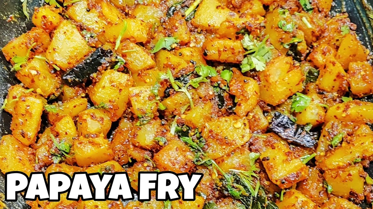 Papaya Fry in Telugu|| వెయిట్ లాస్ కావాలనుకుంటున్నారా ఇలాంటి ఫుడ్ తీసుకోండి.!! || @nenumeesaritha9529