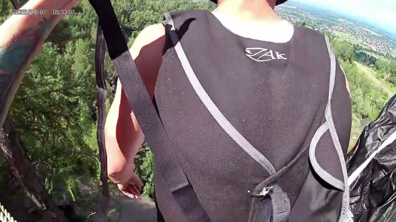Kamieniołom Kozy BASE JUMPING - Kompilacja skoków w tym pięknym miejscu
