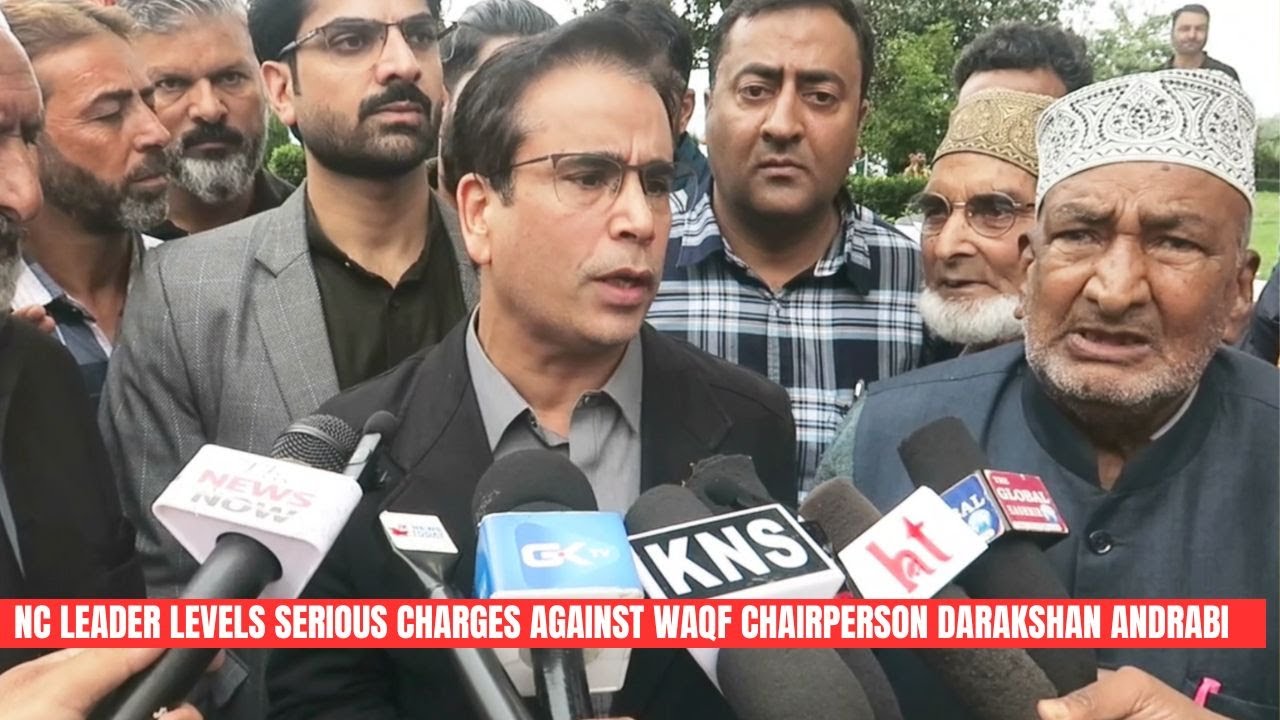 NC leader levels serious charges against Waqf Chairperson Darakshan Andrabi | JK News Today
