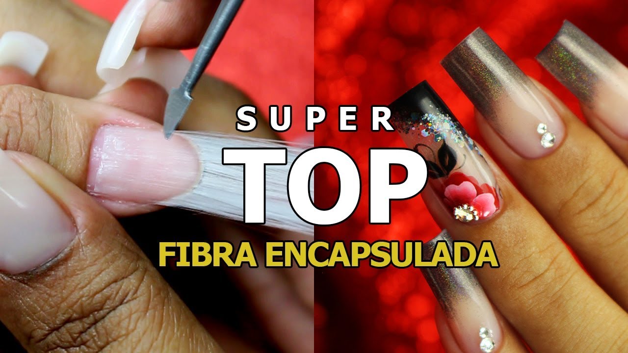 UNHAS DE FIBRA DE VIDRO ENCAPSULADAS