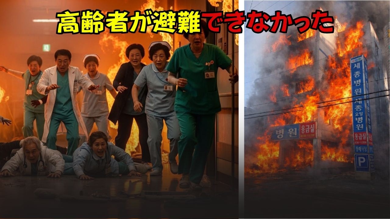 【韓国最悪の介護病院火災】密陽セジョン病院（Miryang Sejong Hospital）41人死亡…焼けたのは1階だけ、なぜ煙で殺された？