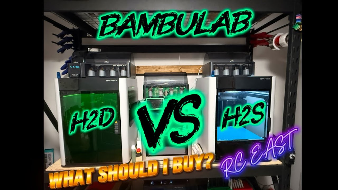 @BambuLab обсуждение H2D и H2S, какой из них лучше всего вам подходит. Тестирование филамента на OBS