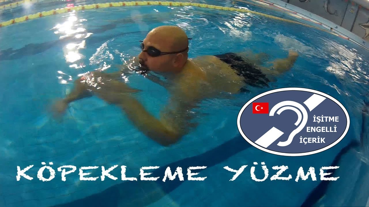 KÖPEKLEME YÜZME TEKNİĞİ (İşitme Engelliler İçin Yazı Dilinde Türkçe İçerik)