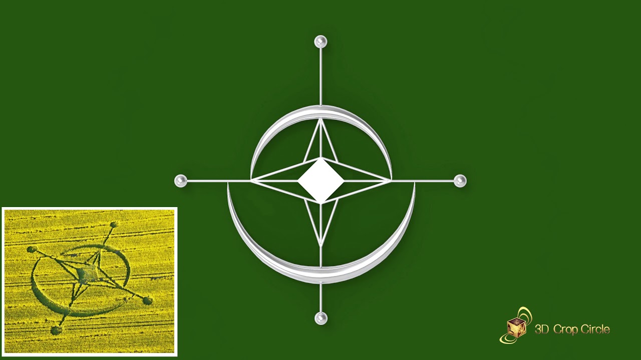 3D Crop Circle 9 : The Beauty Of The Law