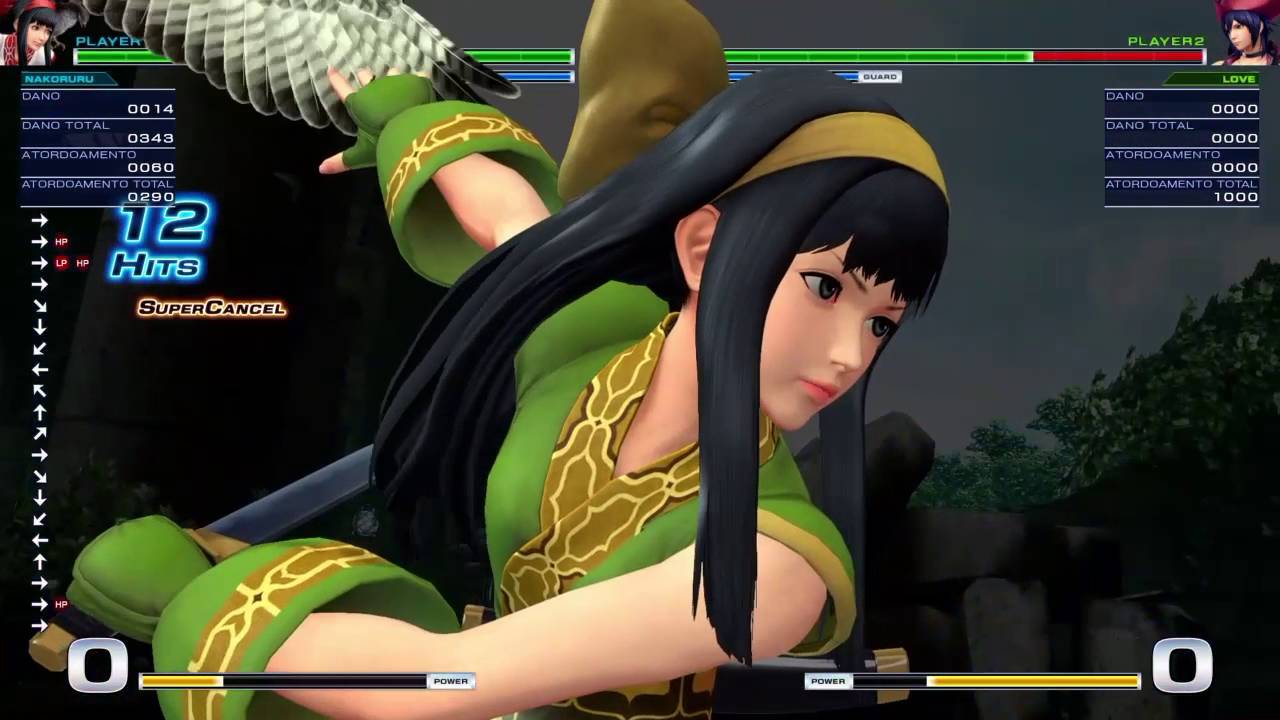 Kof XIV Nakoruru Combos