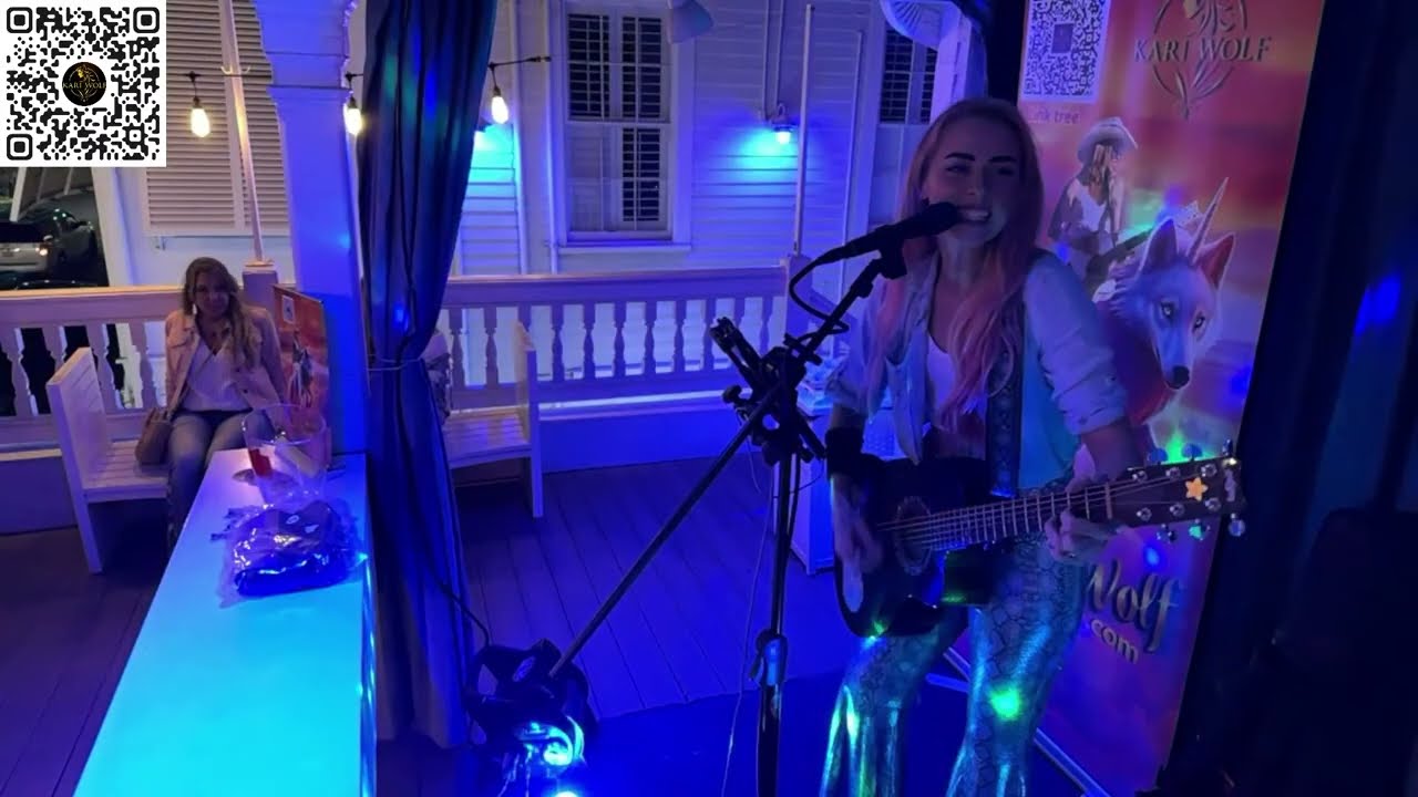 Friday Night LIVE with Kari Wolf at Halo Rooftop Key West!