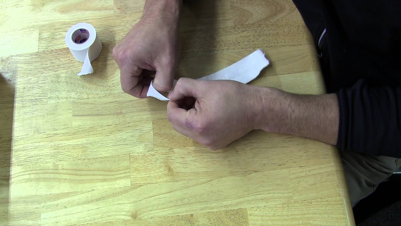 How to Use Tape to Prevent Rips