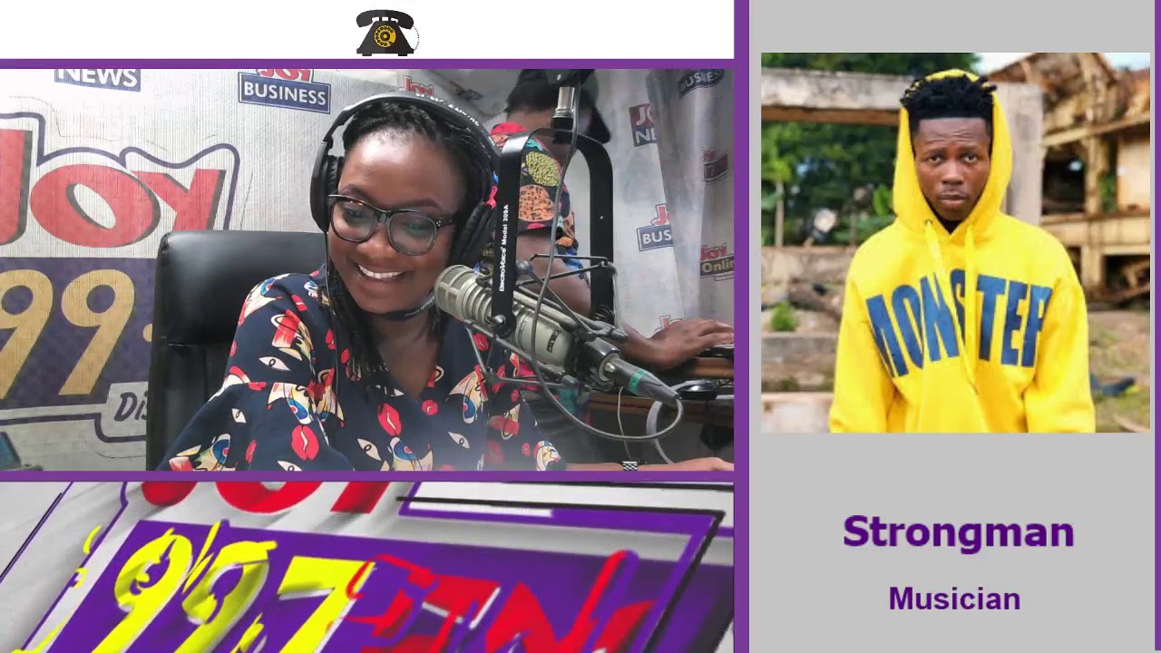 Strongman Speaks About Diss Songs Live on #CosmopolitanMix on Joy FM (24-6-19)