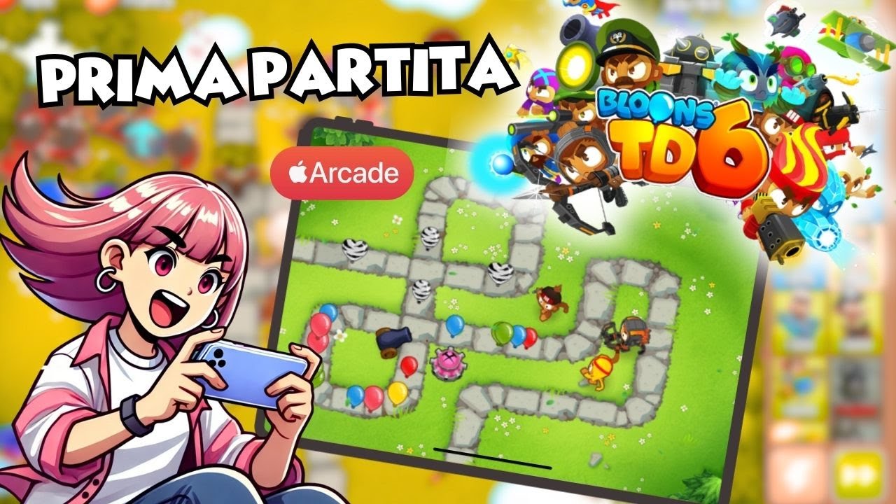 Scimmie Vs Palloncini su Bloons TD6