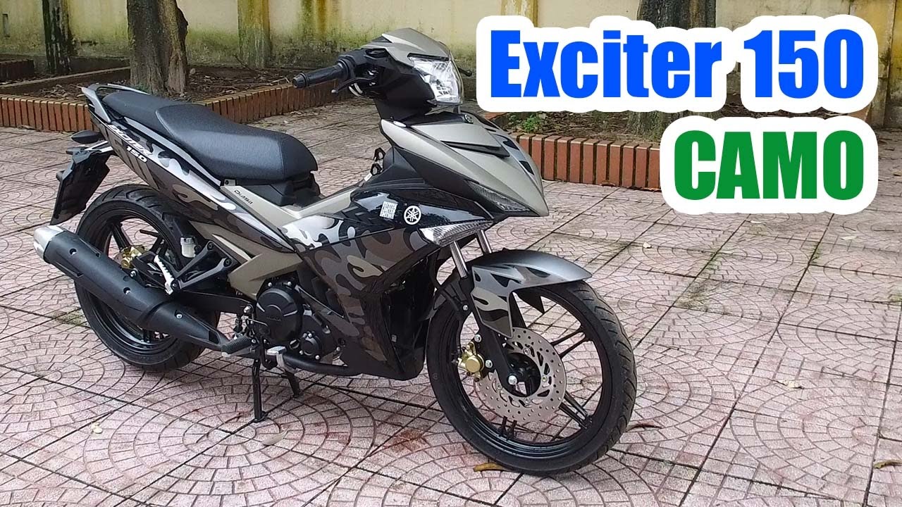 Yamaha Exciter 150 CAMO 2016  ▶ Đánh giá thực tế chiến binh!