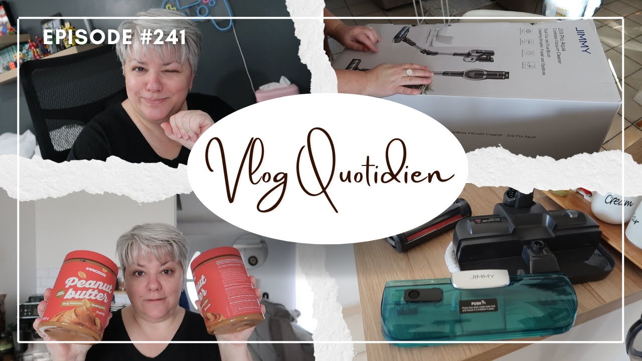 🎥VLOG #241: Unboxing Jimmy JV9 Pro Aqua,Prozis restock,mes examens avancent
