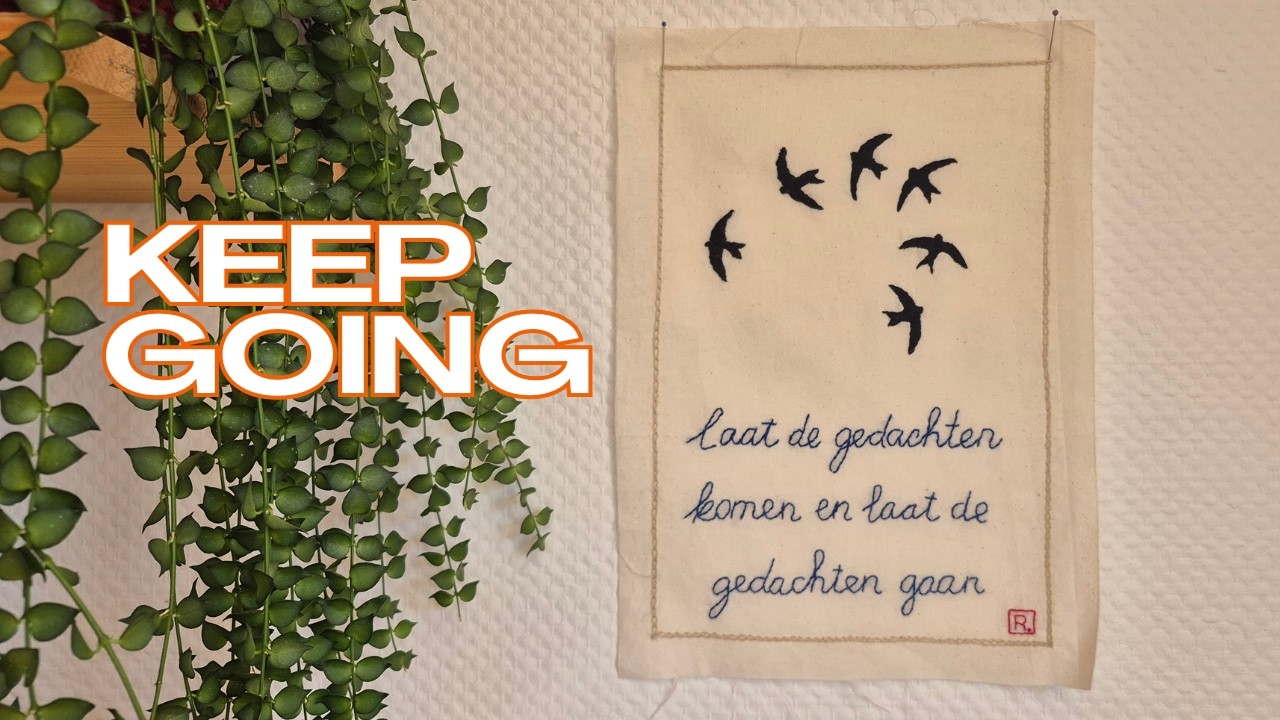 Feeling Creatively Stuck? I Went Back to Embroidery
