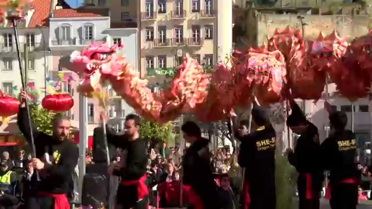 Ano novo chinês festejado em Lisboa