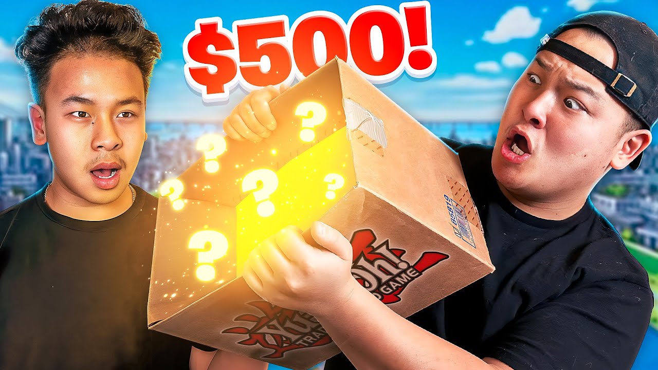 I Risked $500 For A RANDOM Yu-Gi-Oh Mystery Box From My Local Card Shop