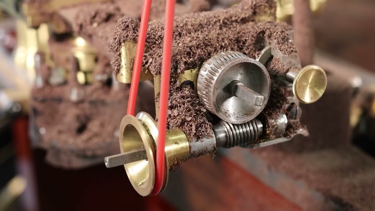 MADE Lathe Rose Engine With Bell Crank Pumping Mechanism from the Peter Gerstel Collection.