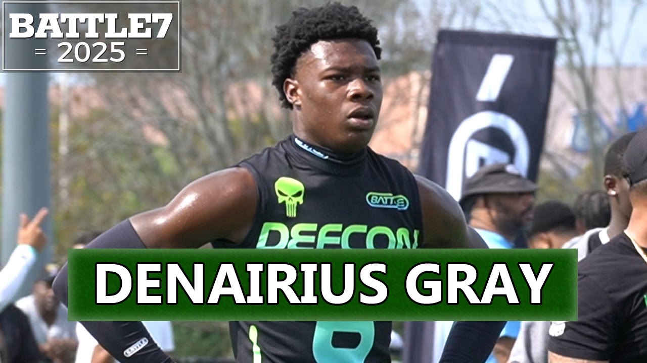 Chaminade-Madonna 2026 WR Denairius Gray at Battle Miami 7v7 Tournament | DEFCON