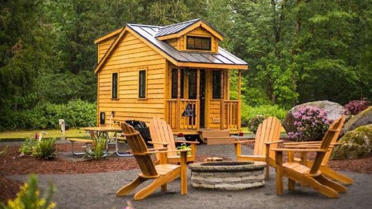 Amazing Charming Atticus at Mt. Hood Tiny House Village