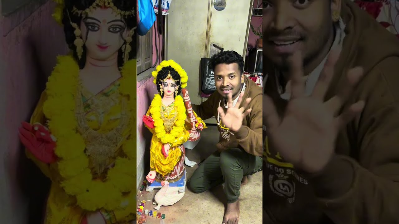 অবশেষে স্বরসতী পুজোর প্যান্ডেলের তোড়জোড় শুরু হল কেমন হচ্ছে অবশ্যই জানিও🙏