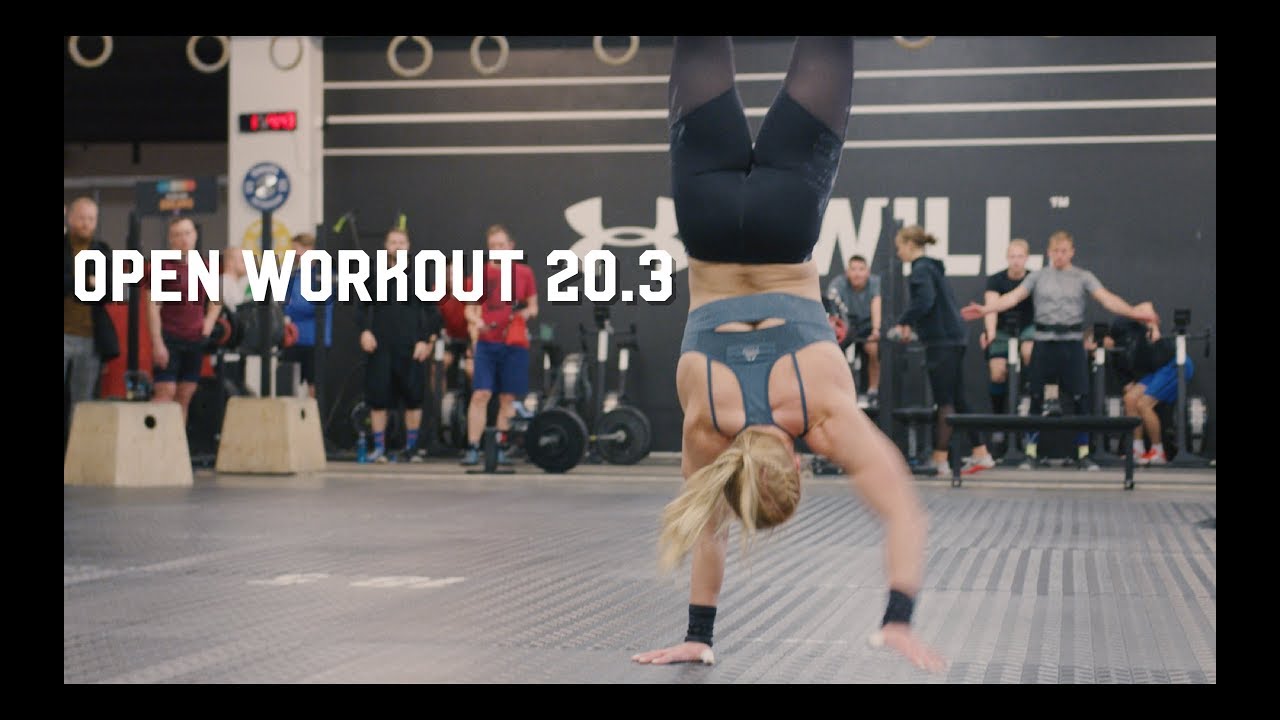 Annie Thorisdottir takes on Open workout 20.3