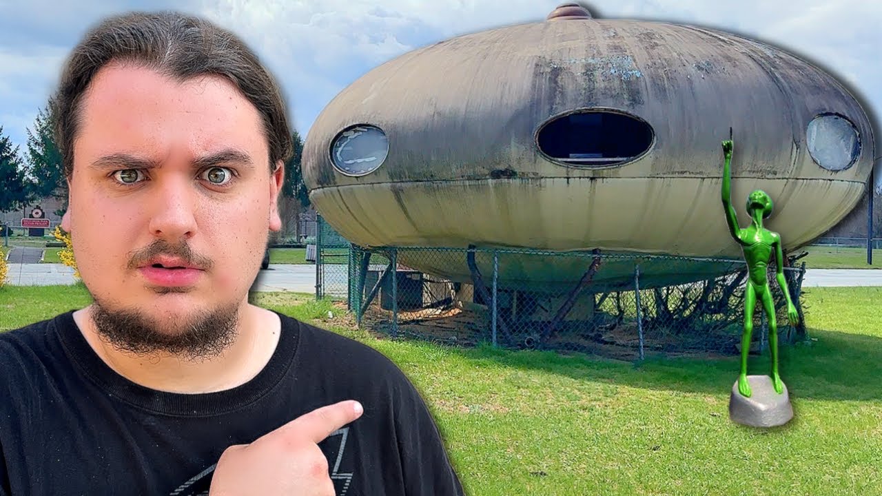I Explored an Abandoned UFO House (Futuro House)