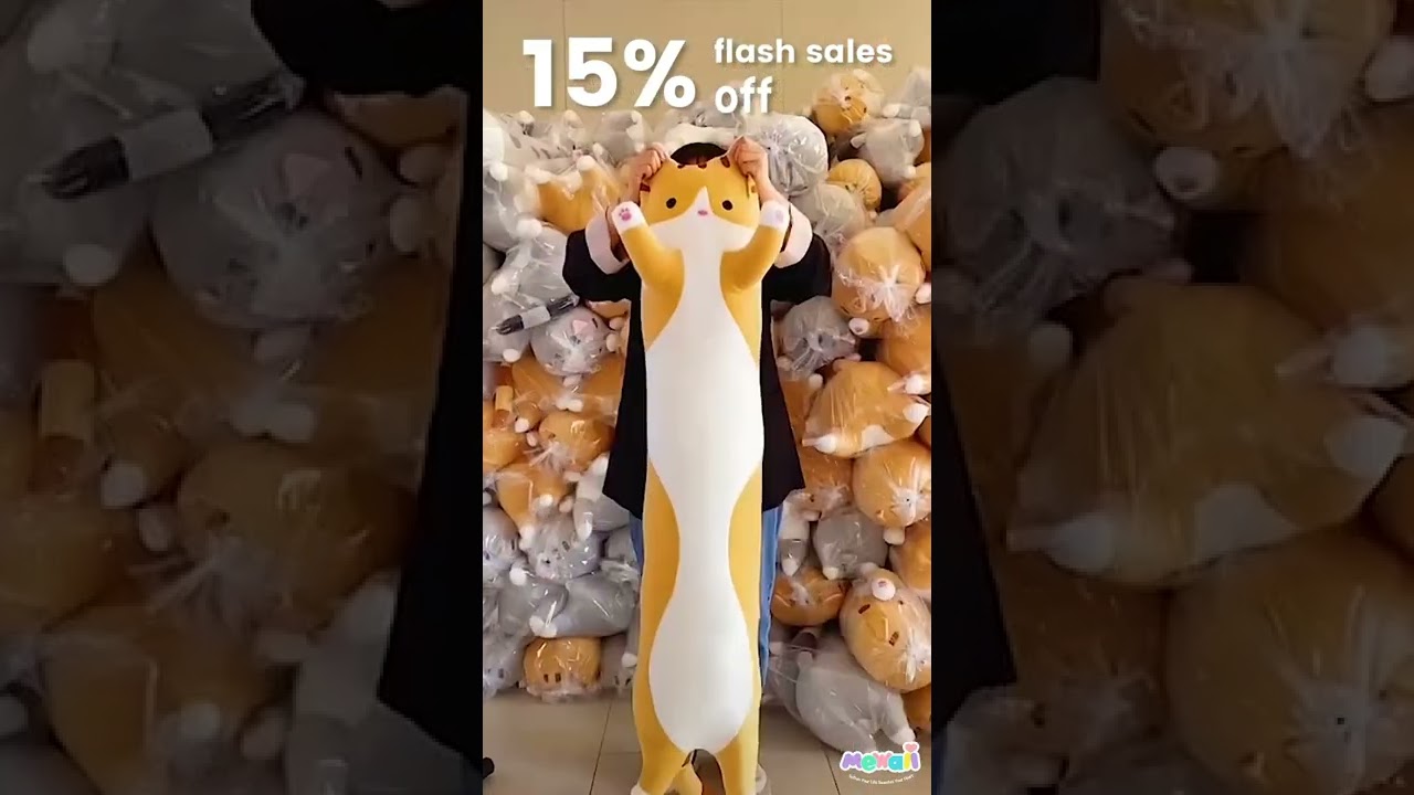 Cute Cat Plush Toy from Mewaii