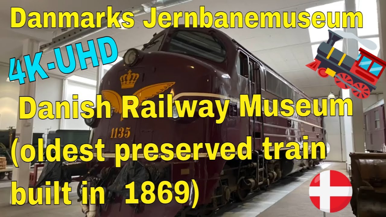 Railway Museum Denmark I Train Museum  I Danmarks Jernbanemuseum (Part 1)