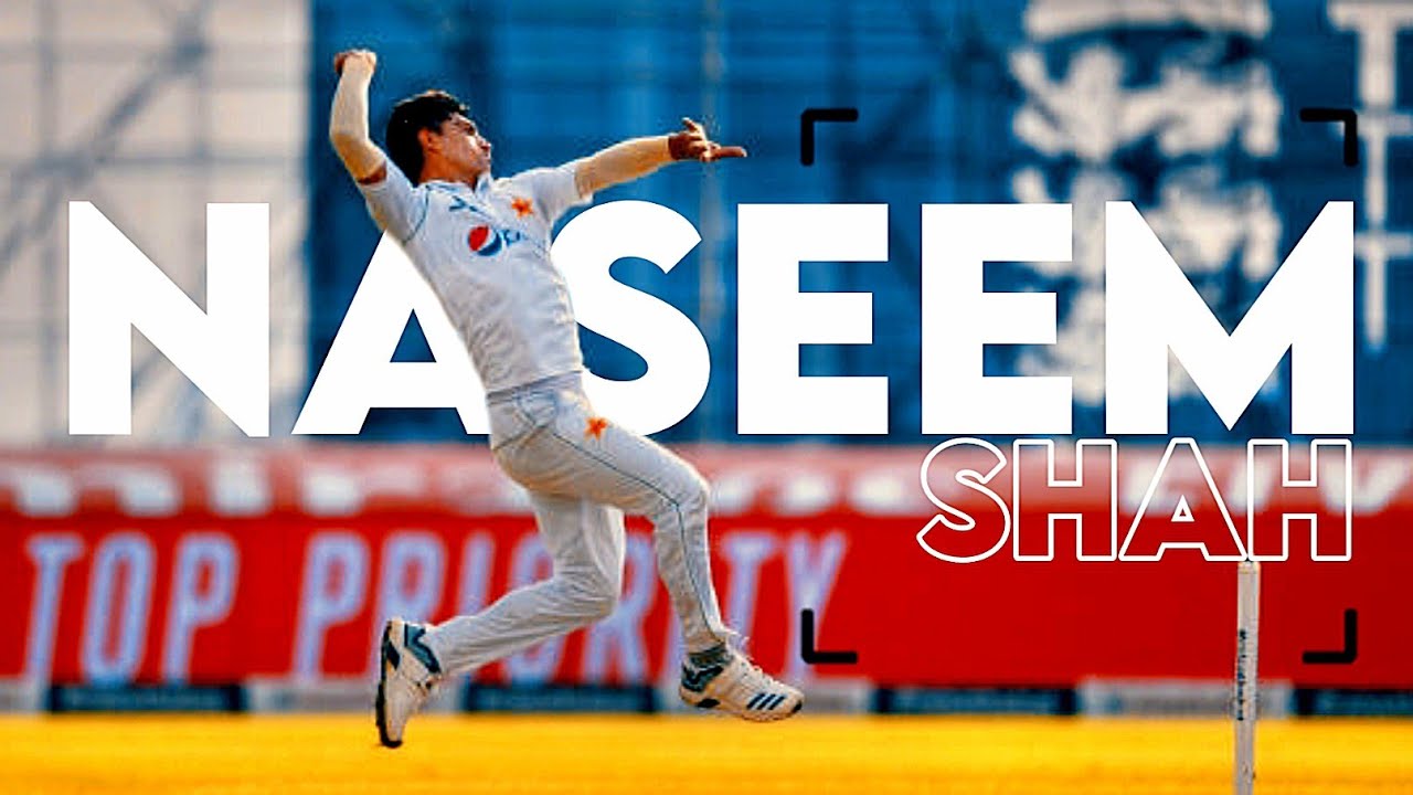 Naseem Shah Bowling Action Slow-Motion