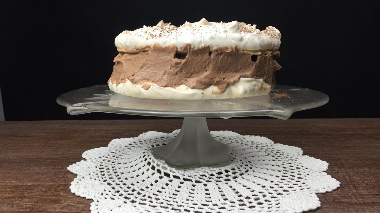 PEANUT DACQUOISE WITH NUTELLA MOUSSE