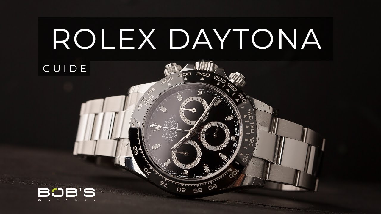Полное руководство по покупке часов Rolex Daytona