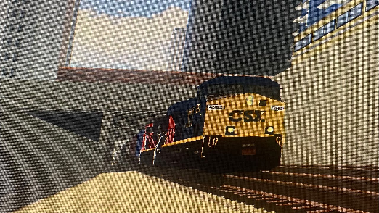 CSXT 5262 leads CPKC Grain train in Southline District 