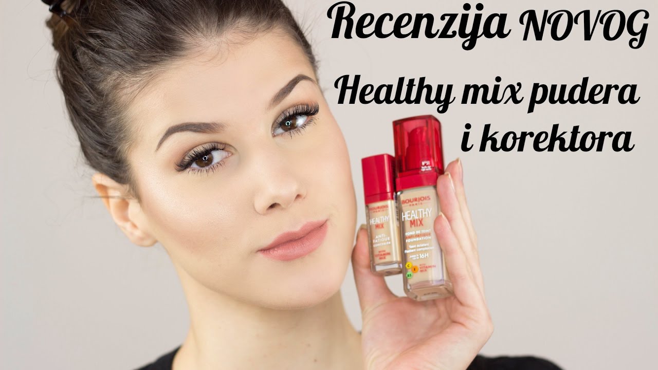 ● Recenzija NOVOG Bourjois Healthy Mix pudera i korektora ●