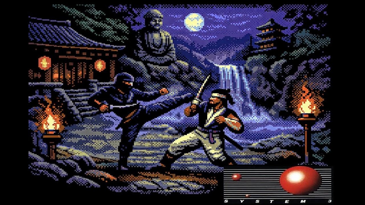 Last Ninja 1 (C64) - Level 1+2 - No Death - Complete Gameplay - no Trainer, no Cheats - System 3