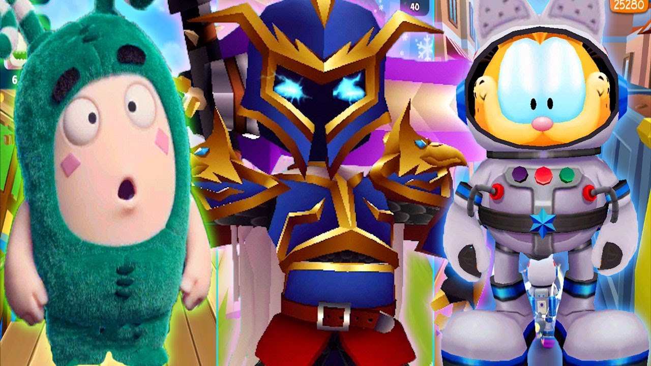 Oddbods Turbo Run, Blades of Brim, Garfield Rush Gameplay