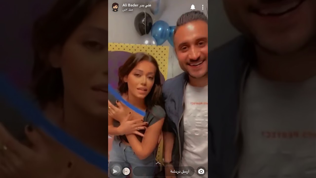 علي بدر مع المشتركين واحتفال علي مع رحمة وميس ومهند بعيد ميلاد سيف نبيل