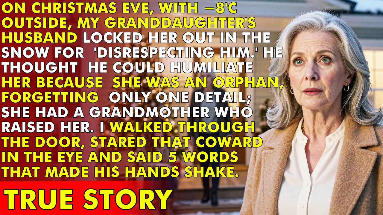 On Christmas Night, My Granddaughter Was Thrown Out Her Husband Thought He Could Humiliate An Or