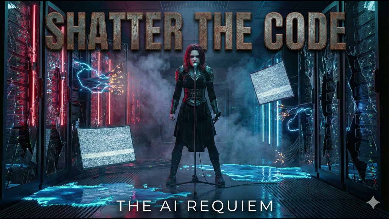 THE AI REQUIEM - Shatter The Code (Official Audio) | Symphonic Industrial Metal